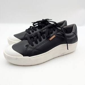 Dr. Scholl's Time Off Lace-Up Sneaker Shoes Women's Black Size US8M EU38.5